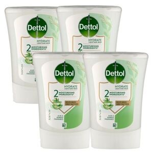 Dettol Aloe verás Utántöltő érintés nélküli kézmosó készülékhez 4x250ml kép