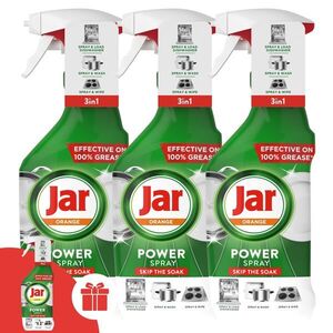 Jar 3in1 Power Spray Orange 3x500ml + Ajándék Jar 3in1 Power Spra... kép
