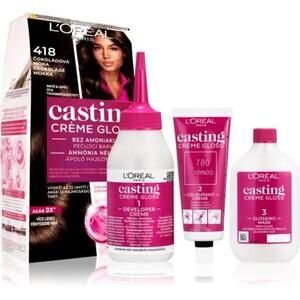 Casting Creme Gloss 418 csokoládé mokka kép