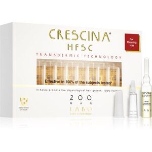 Crescina Transdermic 200 Re-Growth hajnövekedést serkentő ápolás uraknak 20x3.5 ml kép