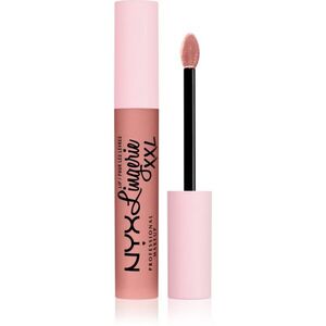 NYX Professional Makeup Lip Lingerie XXL matt folyékony állagú ajakrúzs árnyalat 01 - Undressd 4 ml kép