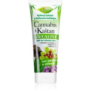 Bione Cosmetics Cannabis + Chestnut Gyógynövényes folyadék visszér kezelésére 200 ml kép