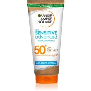 Garnier Ambre Solaire Sensitive Advanced napozótej az érzékeny bőrre SPF 50+ 175 ml kép