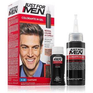 Just for Men Color Kit színező hajfesték uraknak árnyalat H-30 Light Medium Brown 1 db kép