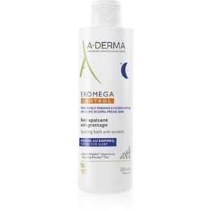 A-Derma Exomega Control Soothing Bath Anti-Scratch nyugtató fürdő irritáció és viszketés ellen 200 ml kép
