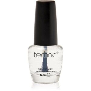 Technic Cosmetics Nail Varnish gyorsan száradó körömlakk árnyalat Clear 12 ml kép