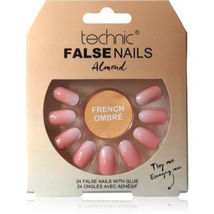 Technic Cosmetics False Nails Almond műköröm French Ombré 24 db kép