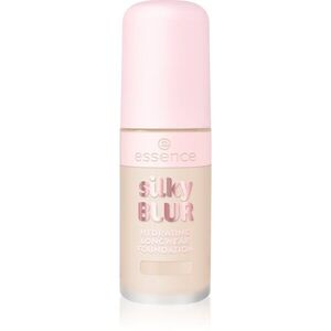 essence silky BLUR Természetes fedésű hidratáló make-up matt hatásért árnyalat 50 30 ml kép