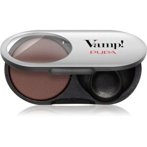 PUPA Milano Vamp! Radiant Baked Eyeshadow tartósan tündöklő szemhéjfestékek árnyalat 405 Dark Chocolate - MATT 1 g kép