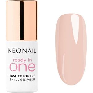 NEONAIL Ready In One 3in1 UV Gel Polish géles körömlakk gyémántporral árnyalat 03 One Apricot 7.2 ml kép