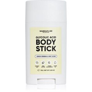 breakout + aid Glycolic Acid hámlasztó szappan testre glikolsavval 75 g kép