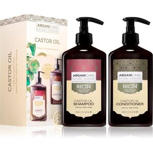 Arganicare Castor Oil Set ajándékszett hajnövesztést serkentő 1 db kép