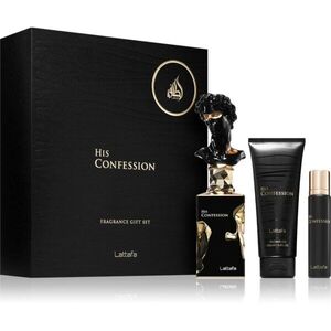 Lattafa His Confession ajándékszett uraknak 1 db kép