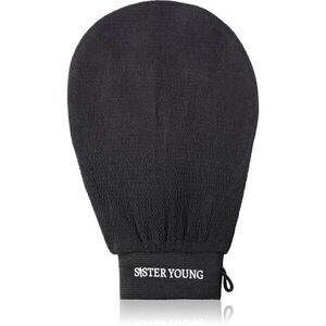 Sister Young NOVA Exfoliating Glove bőrhámlasztó kesztyű testre Black 1 db kép