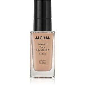 Alcina Perfect Skin Foundation fedő hatású alapozó a tökéletes bőrért árnyalat Medium 35 ml kép