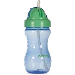 Baboo Cup with Silicone Straw kulacs szívószállal Blue, 9m+ 360 ml kép