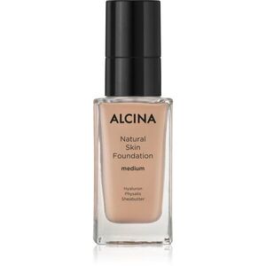 Alcina Natural Skin Foundation ultra könnyű make-up árnyalat Medium 35 ml kép