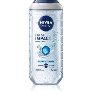 Nivea Men Pure Impact tusfürdő gél uraknak 250 ml kép