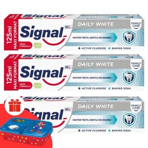 Signal Family Daily white fogkrém, 125 ml + Ajándék Signal Uzsonnásdoboz kép