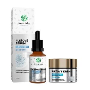 Kedvezményes anti-age kozmetikai csomag: Arckrém + exoszómás arcszérum – Green idea kép