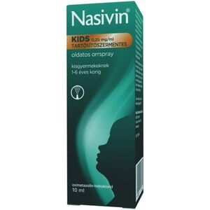 Kids 0, 25 mg/ml orrspray 10 ml kép