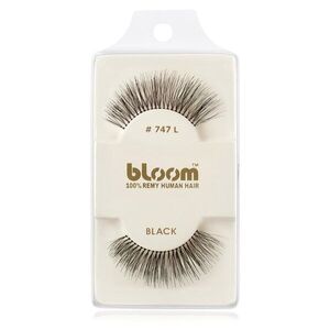 Bloom Natural ragasztható műszempilla természetes hajból No. 747L (Black) 1 cm kép