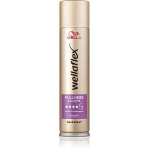 Wella Wellaflex Fullness Volume Hajlakk az extra erős tartásért a rugalmas és dús hajért 250 ml kép