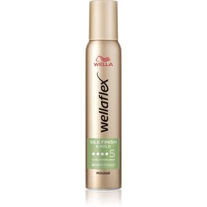 Wella Wellaflex Silk Finish & Hold fixáló hab ultra erős fixálás 200 ml kép