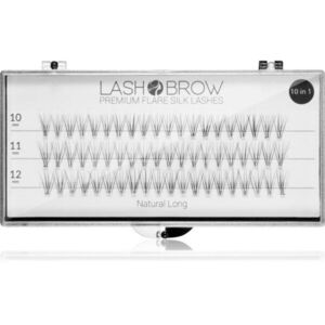Lash Brow Premium Flare Silk Lashes műszempillák Natural Long 1 db kép
