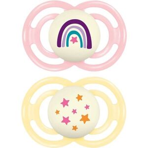 MAM Perfect Night 16+ months cumi Pink/ Yellow 2 db kép