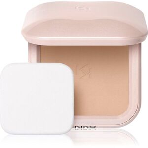 KIKO Milano Skin Lover Refining Face Powder Foundation kompakt púderes alapozó matt hatással árnyalat 04 Biscuit 10 g kép