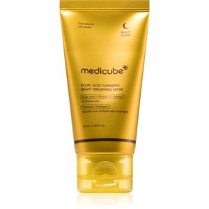 medicube Kojic Acid Turmeric Night Wrapping Mask élénkítő arcmaszk a sápadt, egyenletlen arcbőrre éjszakára 75 ml kép