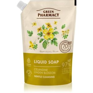 Green Pharmacy Celandine & Linden folyékony szappan utántöltő 460 ml kép