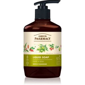 Green Pharmacy Olive & Goji Berry Liquid Soap folyékony szappan pumpás 460 ml kép