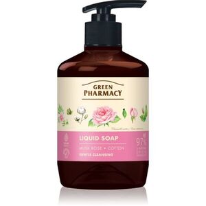 Green Pharmacy Musk Rose & Cotton folyékony szappan 460 ml kép