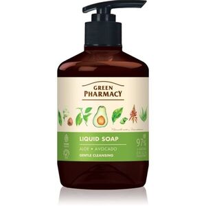 Green Pharmacy Aloe & Avocado folyékony szappan 460 ml kép
