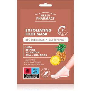 Green Pharmacy Foot Care Exfoliating Foot Mask láb és köröm regeneráló pakolás 2x20 ml kép