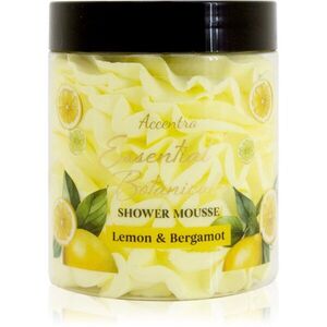 Accentra Essential Botanicals Shower Mousse tusoló hab illattal Lemon & Bergamot 200 g kép
