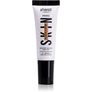 BPerfect Skin Fusion Travel mini tonizáló krém utazási csomag árnyalat medium neutral olive 10 ml kép