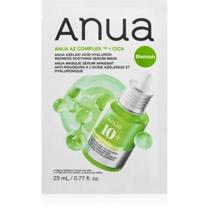 Anua Azelaic Acid Redness Soothing Serum Mask nyugtató hatású gézmaszk bőrpír ellen 23 ml kép