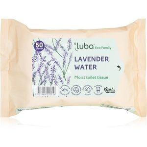 Luba ECO Family nedves WC papír Lavander 50 db kép