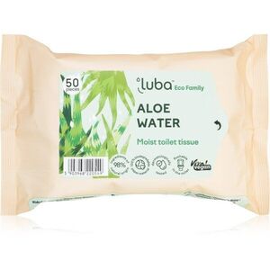 Luba ECO Family nedves WC papír Aloe vera 50 db kép