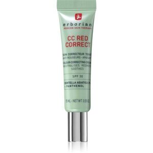 Erborian CC Red Correct CC krém a bőr vörössége ellen SPF 30 15 ml kép