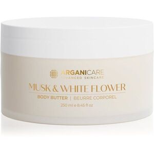 Arganicare Body Butter Musk & White Flower testvaj Argán olajjal 250 ml kép