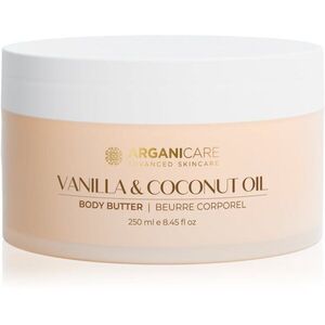 Arganicare Body Butter Vanilla & Coconut Oil testvaj kókuszolajjal 250 ml kép