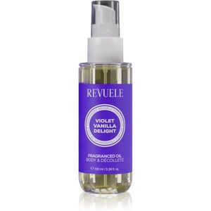Revuele Violet Vanilla Delight Fragranced Oil illatos olaj testre 100 ml kép