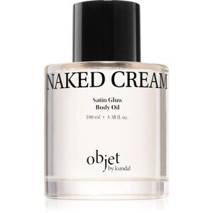 KUNDAL Objet Satin Glow Body Oil ápoló testolaj az intenzív hidratálásért illattal Naked Cream 100 ml kép