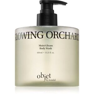 KUNDAL Objet Moist Gleam Body Wash parfümös tusfürdő az intenzív hidratálásért illattal Glowing Orchard 450 ml kép