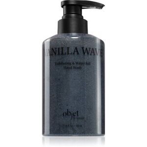 KUNDAL Objet Exfoliating & Waterfull Hand Wash Kézápoló folyékony szappan hámlasztó hatással illattal Vanilla Wave 380 ml kép