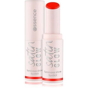 essence satin GLOW krémes rúzs szatén finish-el árnyalat 07 Coral It A Day 3.5 g kép